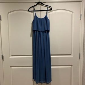 Lauren Conrad pleated Maxi dress